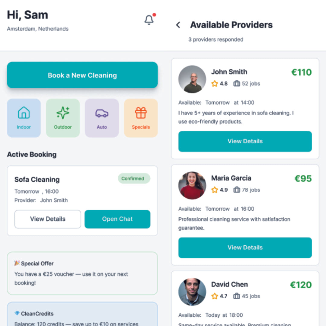 €25 Schoonmaaktegoed voucher